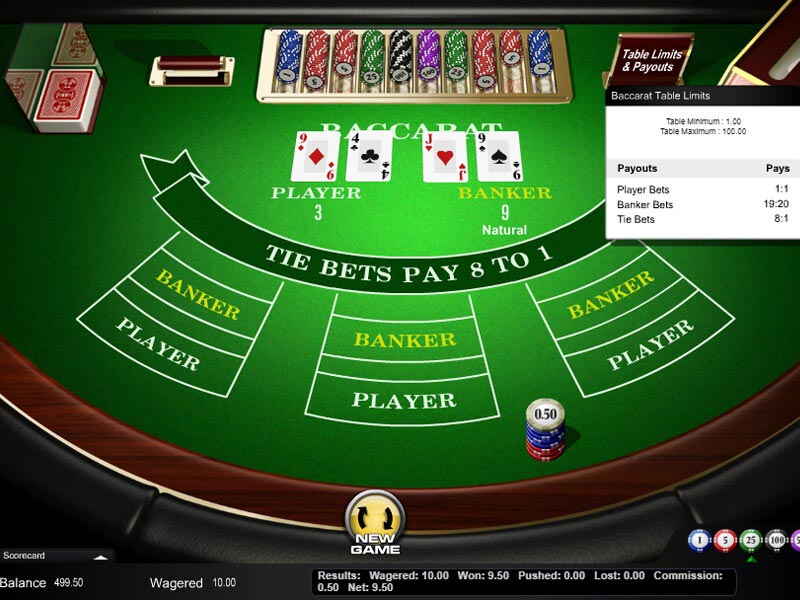 Easy Tips for Playing Baccarat Cards Online